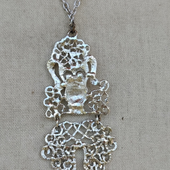 🐩 Vintage poodle pendant necklace - Picture 6 of 7